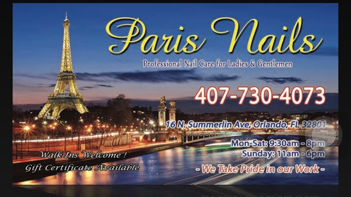 Paris Nails Spa Orlando