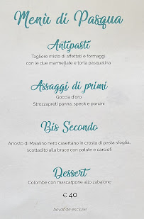 Sunset Beach à Cervia menu