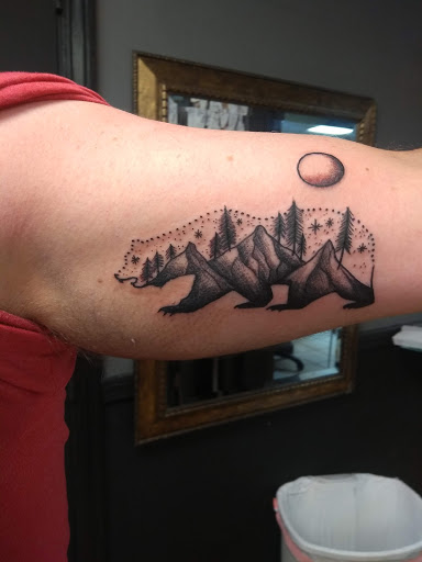 Explore tattoo birth date ideas, creative tattoo ideas in Pensacola, available at Pensacola Tattoo Studio