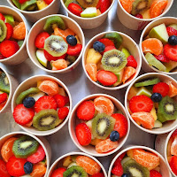 Salade de fruits du Restaurant Dubble Bordeaux Euratlantique | Healthy Food - n°1