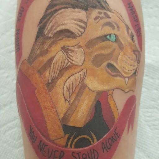 Explore mens christian tattoo ideas, creative tattoo ideas in Key Largo, available at Fire Ink Tattoo