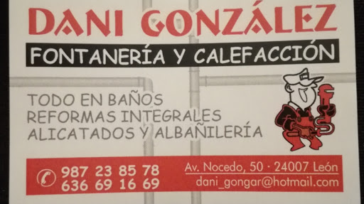 Dani González Fontanería y Calefacción en León, León