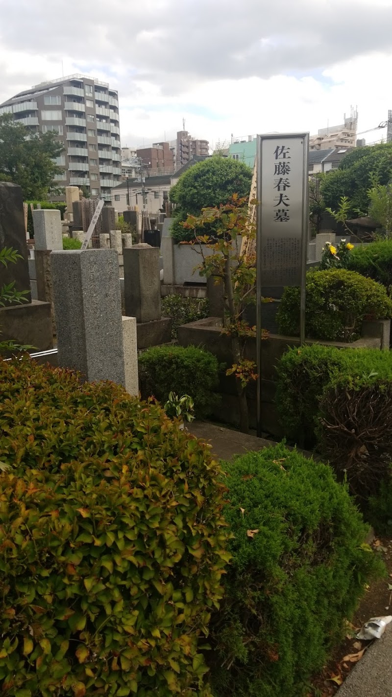 佐藤春夫の墓