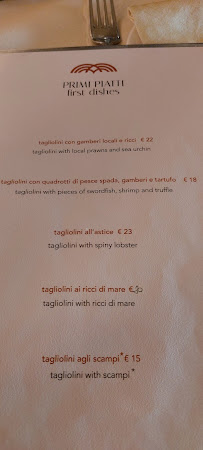 Ristorante Da Antimo à Porto Cesareo menu
