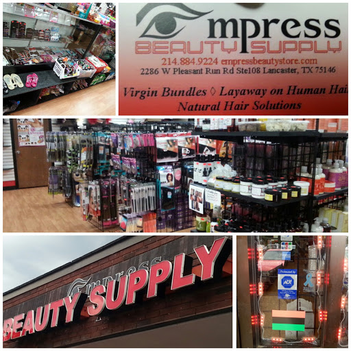 Beauty Supply Store «Empress Beauty Supply», reviews and photos, 2286 W Pleasant Run Rd #108, Lancaster, TX 75146, USA