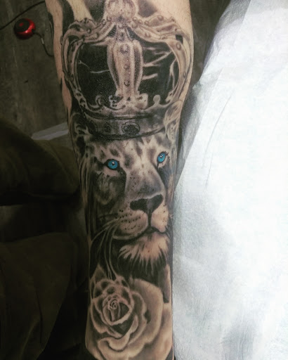 Explore barcode tattoo ideas, creative tattoo ideas in North Salt Lake, available at Saber House Tattoo