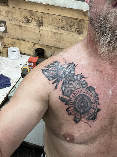 Explore small tattoo ideas for men's, creative tattoo ideas in Troy, available at All In Tattoo Co.