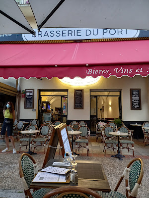 Brasserie du port à Ajaccio