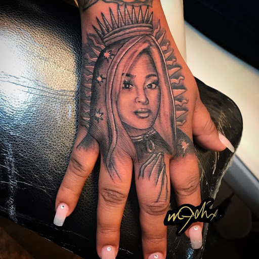 Explore urban tattoo ideas for guys, creative tattoo ideas in Winston Salem, available at Inktellectuals Art Gallery