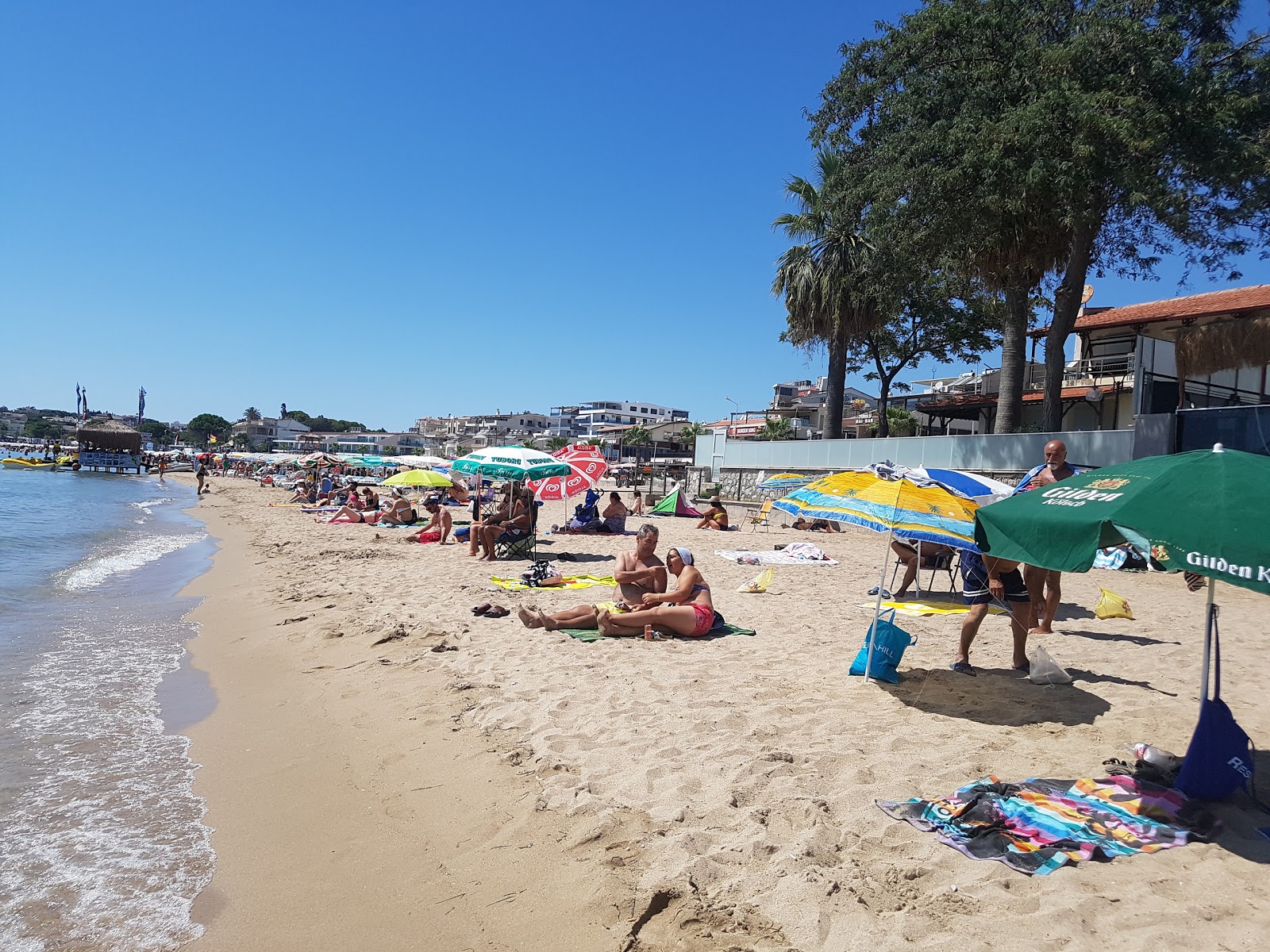 Photo of Altinkum beach with very clean level of cleanliness