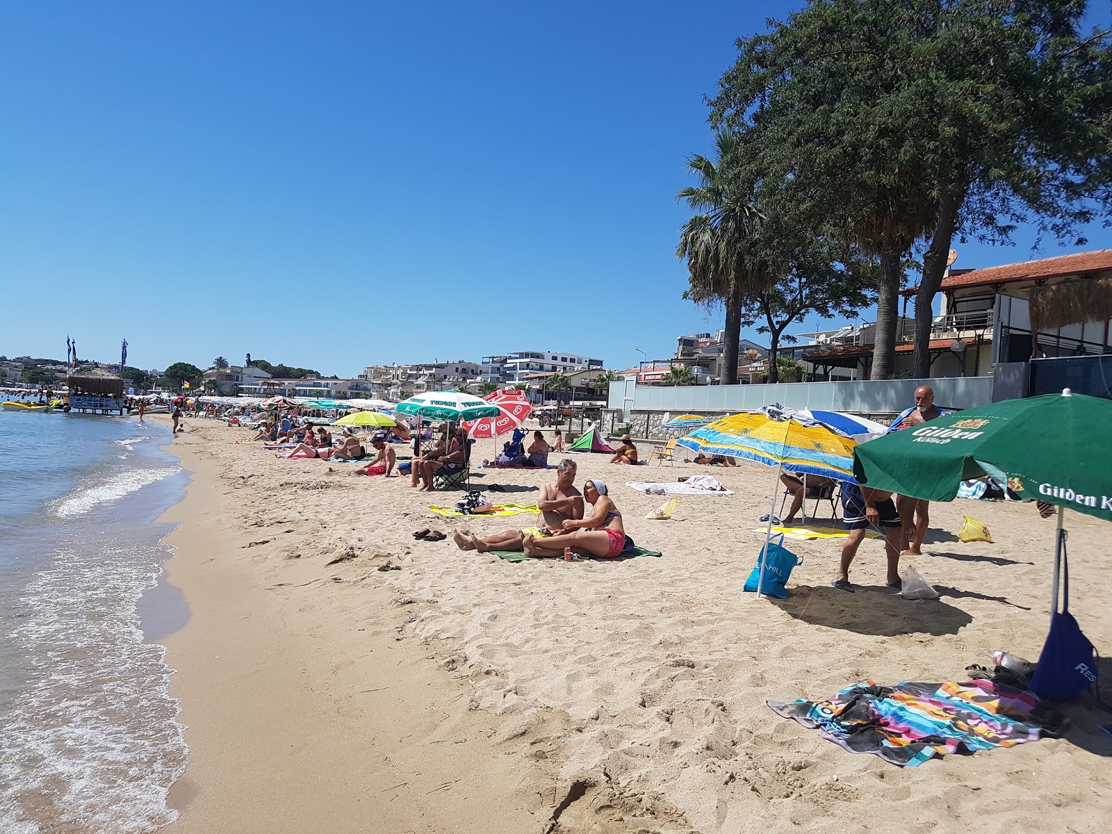 Foto di Spiaggia di Altinkum area parzialmente ristrutturata