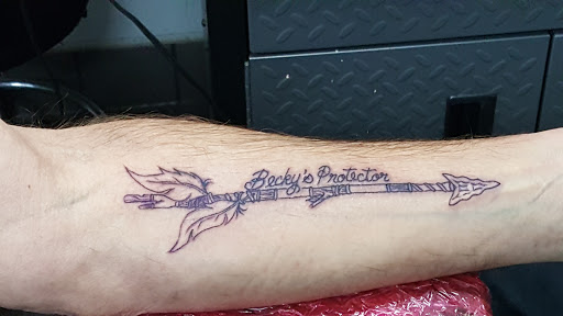 Explore alligator tattoo ideas, creative tattoo ideas in Huntsville, available at The Purple Goat Tattoos