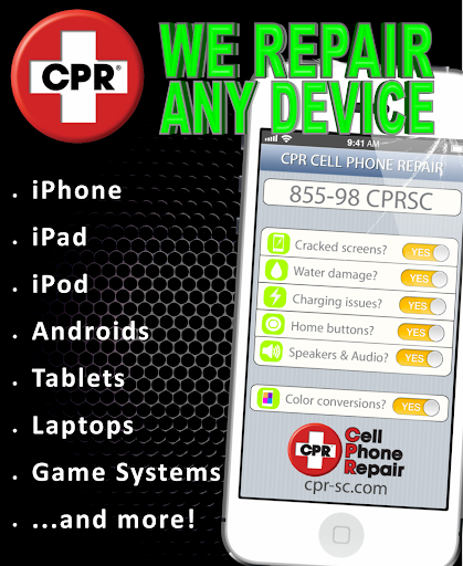 Mobile Phone Repair Shop «CPR Cell Phone Repair Spartanburg», reviews and photos, 1450 W. O. Ezell Boulevard Suite 1100, Spartanburg, SC 29301, USA