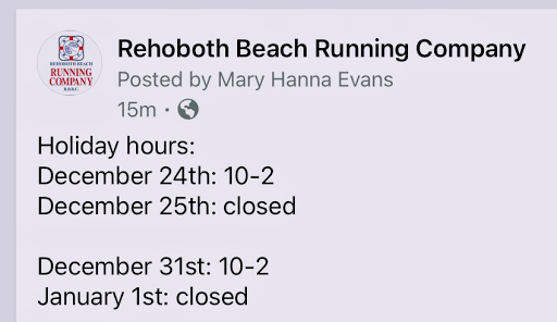 Running Store «Rehoboth Beach Running Co», reviews and photos, 301 Rehoboth Ave, Rehoboth Beach, DE 19971, USA