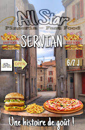 Photo n°14 de Snack All Star à Servian ()