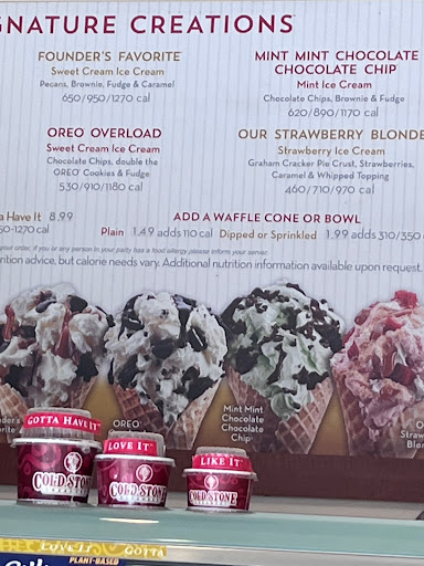 Ice Cream Shop «Cold Stone Creamery», reviews and photos, 944 Colonial Grand Ln, Lake Mary, FL 32746, USA