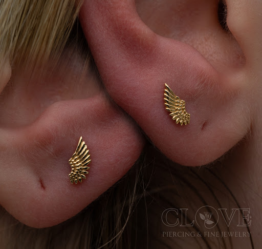 Explore matching butterfly tattoo ideas, creative tattoo ideas in Roanoke, available at Clove Piercing & Fine Jewelry