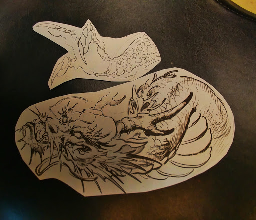 Explore heath ledger joker tattoo ideas, creative tattoo ideas in Virginia Beach, available at Studio Evolve