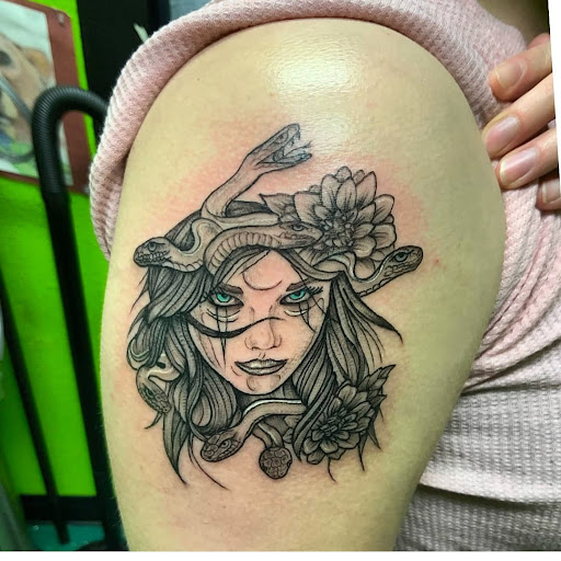 Explore marvin the martian tattoo ideas, creative tattoo ideas in Vancouver, available at Studio X Tattoos & Piercings