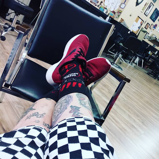 Explore eyelid tattoo ideas, creative tattoo ideas in Wooster, available at Iron Rose Tattoo Company