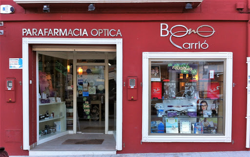 Óptica audiología parafarmacia Bono-Carrió en Catadau, Valencia
