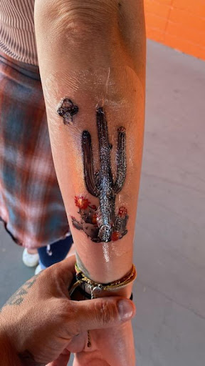 Explore mario name tattoo ideas, creative tattoo ideas in Mesa, available at Ranger Tattoo & Piercing