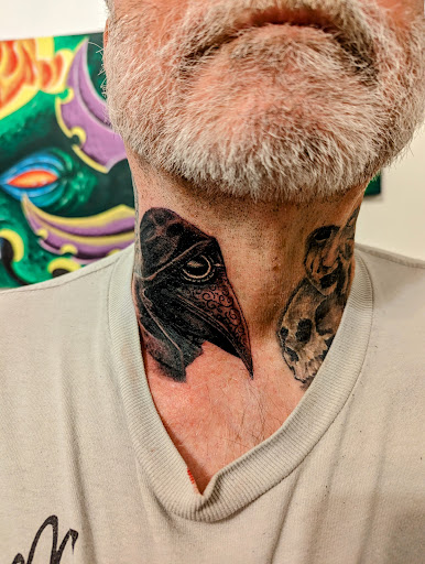 Explore leg tattoo ideas men, creative tattoo ideas in Hebron, available at Explosive Ink Tattoo