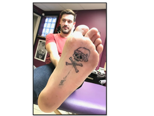 Explore angel memorial tattoo ideas, creative tattoo ideas in Milwaukee, available at Bay Street Tattoo Co.