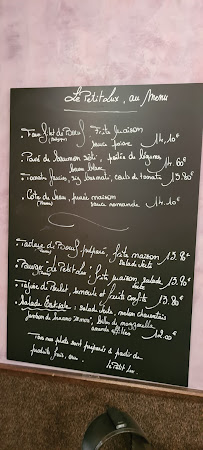 Restaurant Le Petit Lux à Paris - menu / carte