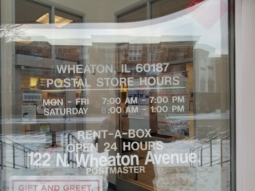 Post Office «United States Postal Service», reviews and photos, 122 N Wheaton Ave, Wheaton, IL 60187, USA