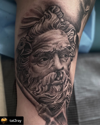 Explore cover up tattoo ideas for upper arm, creative tattoo ideas in Murrieta, available at Diamond City Tattoo & Piercing