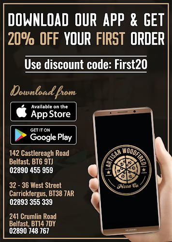 Reviews of Artisan Woodfired Pizza Co - Crumlin Road in Belfast - Pizza