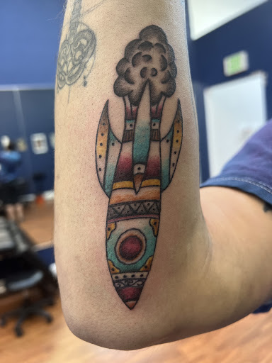 Explore tattoo cover up ideas for guys, creative tattoo ideas in Cocoa, available at Rorschach Tattoo Shop and Piercing Studio