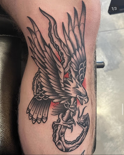 Explore cool tattoo ideas female, creative tattoo ideas in Junction City, available at Patriot Tattoo Company