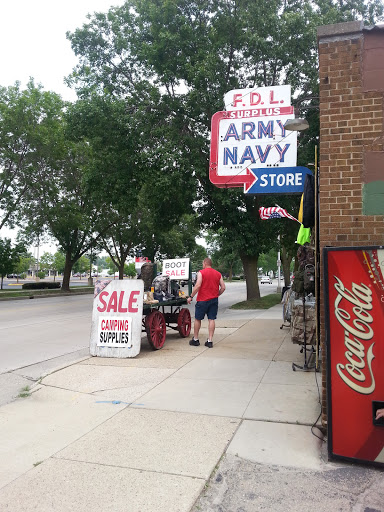 Army & Navy Surplus Shop «FDL Surplus Army Navy Store», reviews and photos, 80 W Scott St, Fond du Lac, WI 54935, USA