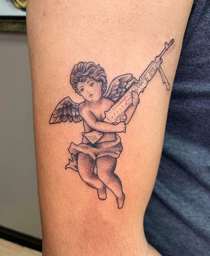 Explore daddy daughter tattoo ideas, creative tattoo ideas in Kenosha, available at Kenosha Tattoo Company