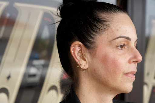 Explore half heart tattoo ideas, creative tattoo ideas in Mesa, available at Red Art Tattoo & Piercing Studio