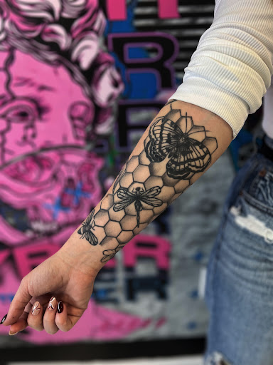 Explore saint michael tattoo ideas, creative tattoo ideas in Buckhannon, available at Good Times Tattoo Studio