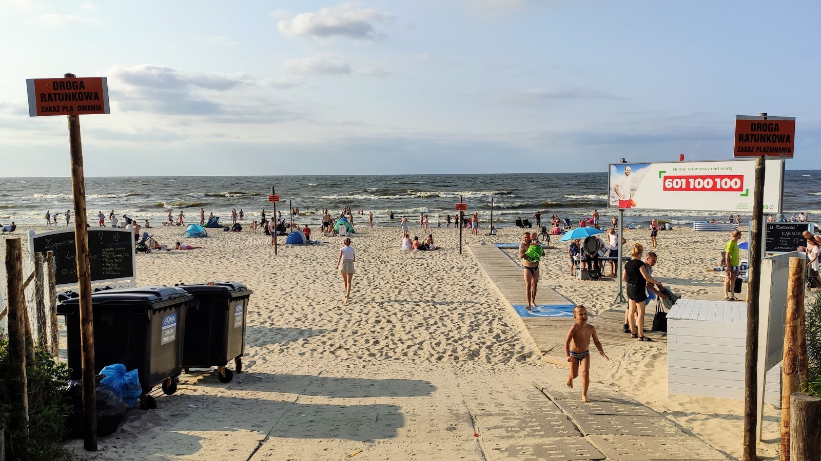 Foto van Sztutowo beach entr 60 - populaire plek onder ontspanningskenners