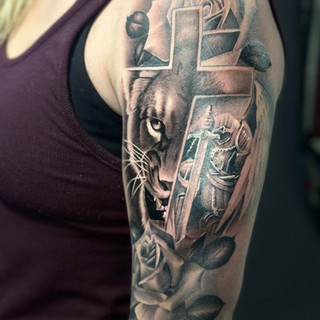 Explore eye of ra tattoo ideas, creative tattoo ideas in Kansas City, available at Enova Ink