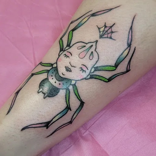 Explore half moon tattoo ideas, creative tattoo ideas in Carbondale, available at Bonedale Tattoo