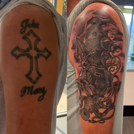 Explore snapdragon tattoo ideas, creative tattoo ideas in Palm Harbor, available at Angry Owl Tattoo and Piercing