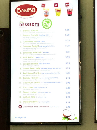 Dessert Shop «Bambu Desserts & Drinks», reviews and photos, 6050 Geary St, San Francisco, CA 94121, USA