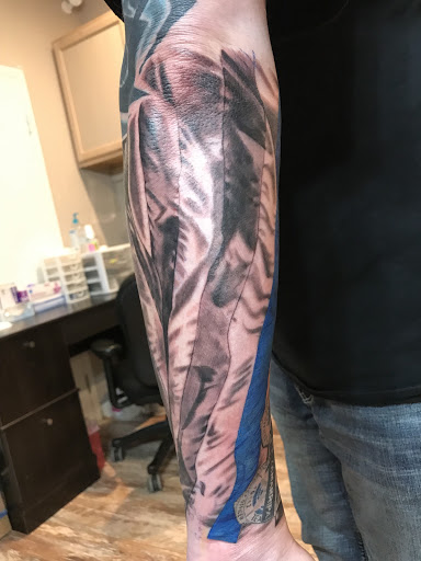 Explore 1983 tattoo ideas, creative tattoo ideas in Forney, available at Supernatural Tattoo Studio