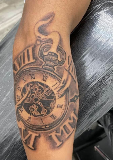 Explore american flag forearm tattoo ideas, creative tattoo ideas in Oxnard, available at SoCal Ink Shop