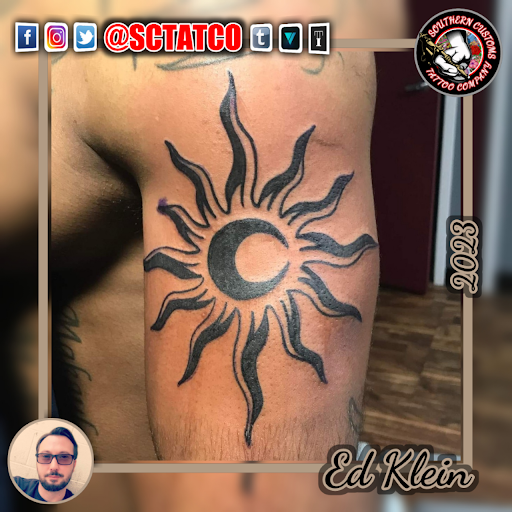 Explore unique birthday tattoo ideas, creative tattoo ideas in Fayetteville, available at Southern Customs Tattoo Company