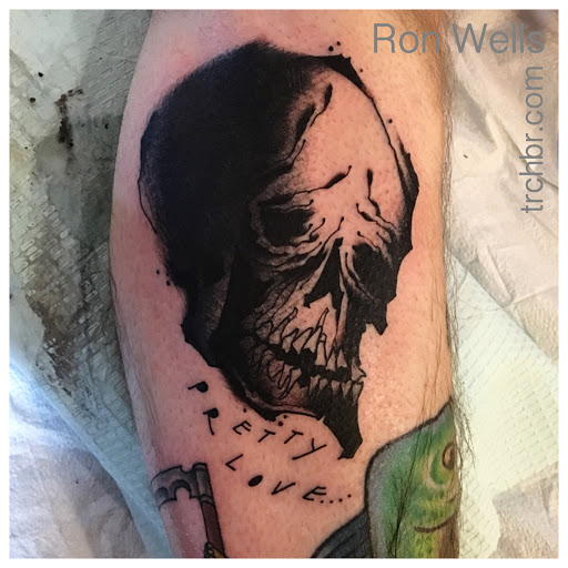 Explore stairway to heaven tattoo ideas, creative tattoo ideas in Providence, available at The Torchbearer Tattoo
