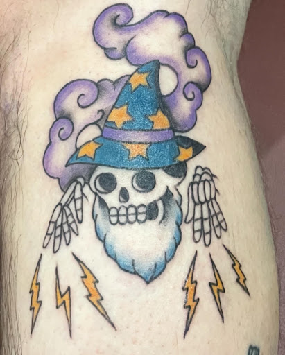 Explore chest name tattoo ideas, creative tattoo ideas in Wichita Falls, available at BURIAL tattoo