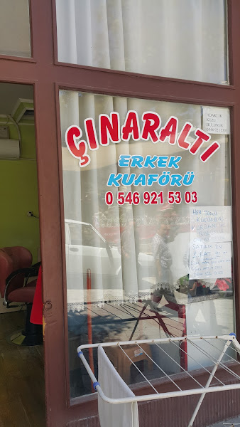 Çınaraltı erkek kuaförü logo