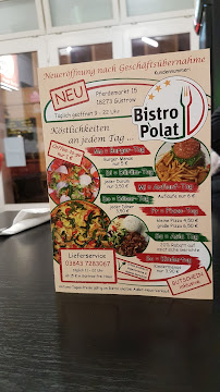 Snack Doner gas station à Güstrow (le menu)